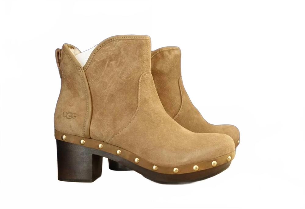 NEW UGG women's cam ii boots in chestnut